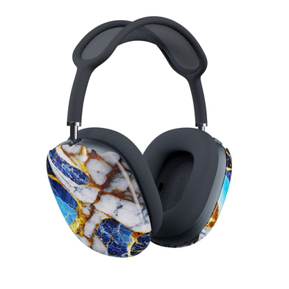 Headphone Ear Cup Covers – Sapphire Veins