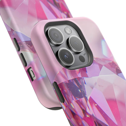 Impact-Resistant Phone Case – Pink Ice