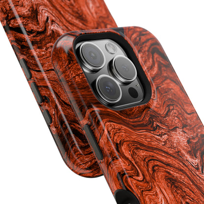 Impact-Resistant Phone Case – Clay in Motion – Compatible with iPhone 11–17 & Samsung Galaxy S22–S26 Series
