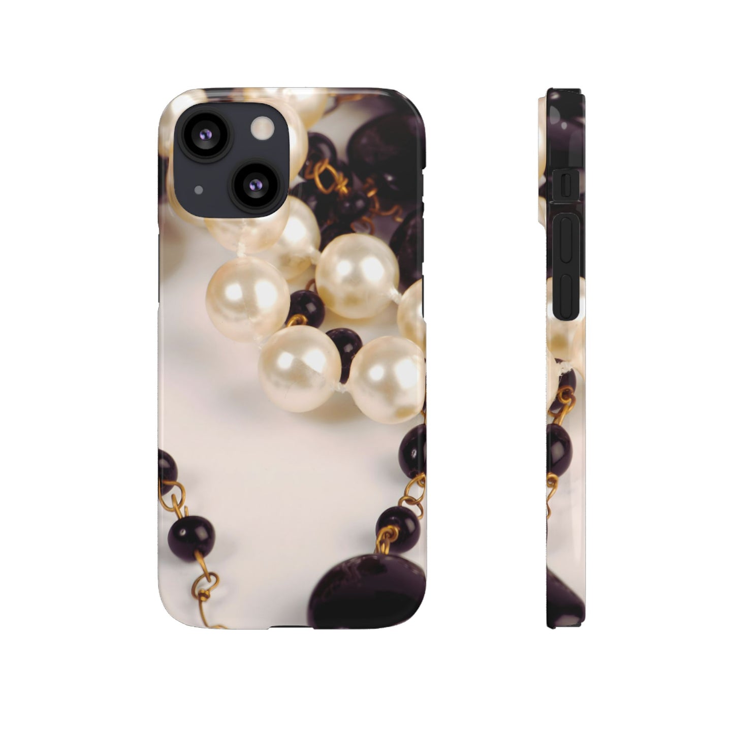 Snap Phone Case – Noir Pearl