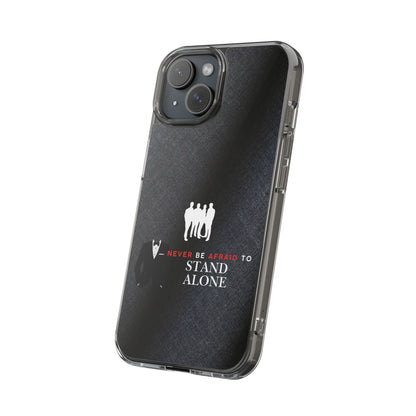 Clear Phone Case – Stand Alone
