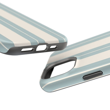 Impact-Resistant Phone Case – Coastal Stripe