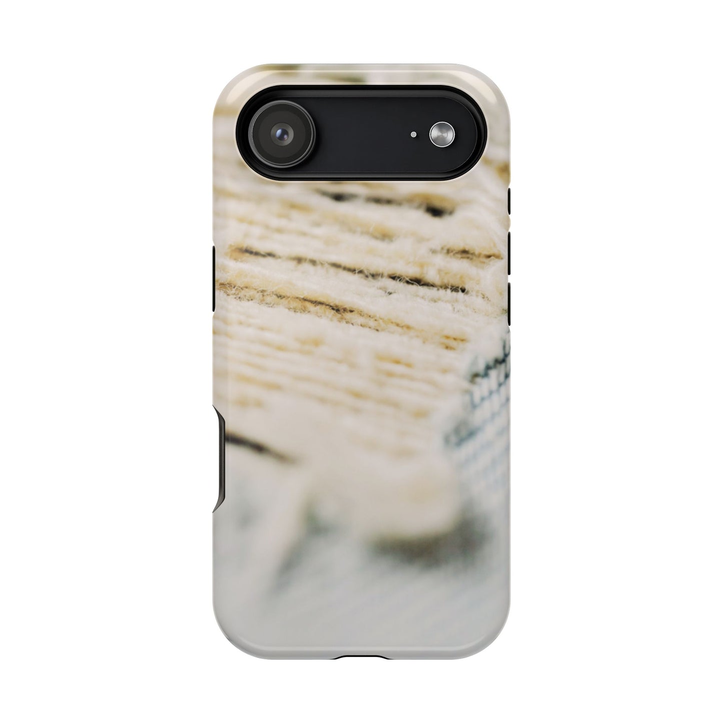 Wireless-Charging Compatible Phone Case – Woven Warmth