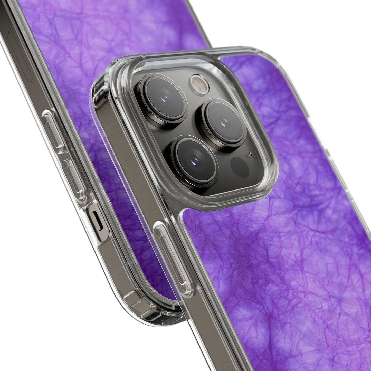 Clear Phone Case – Neon Dusk