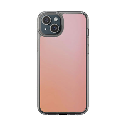 Clear Phone Case – Peachy Calm