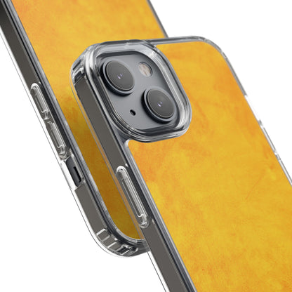 Clear Phone Case – Saffron Smoke
