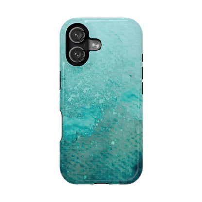 Wireless-Charging Compatible Case – Sea Glass