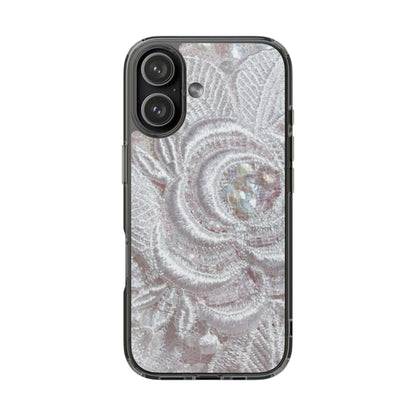 Clear Phone Case – Lace Veil