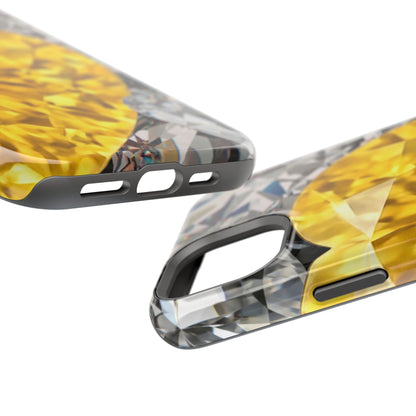 Impact-Resistant Phone Case – Heart of Gold