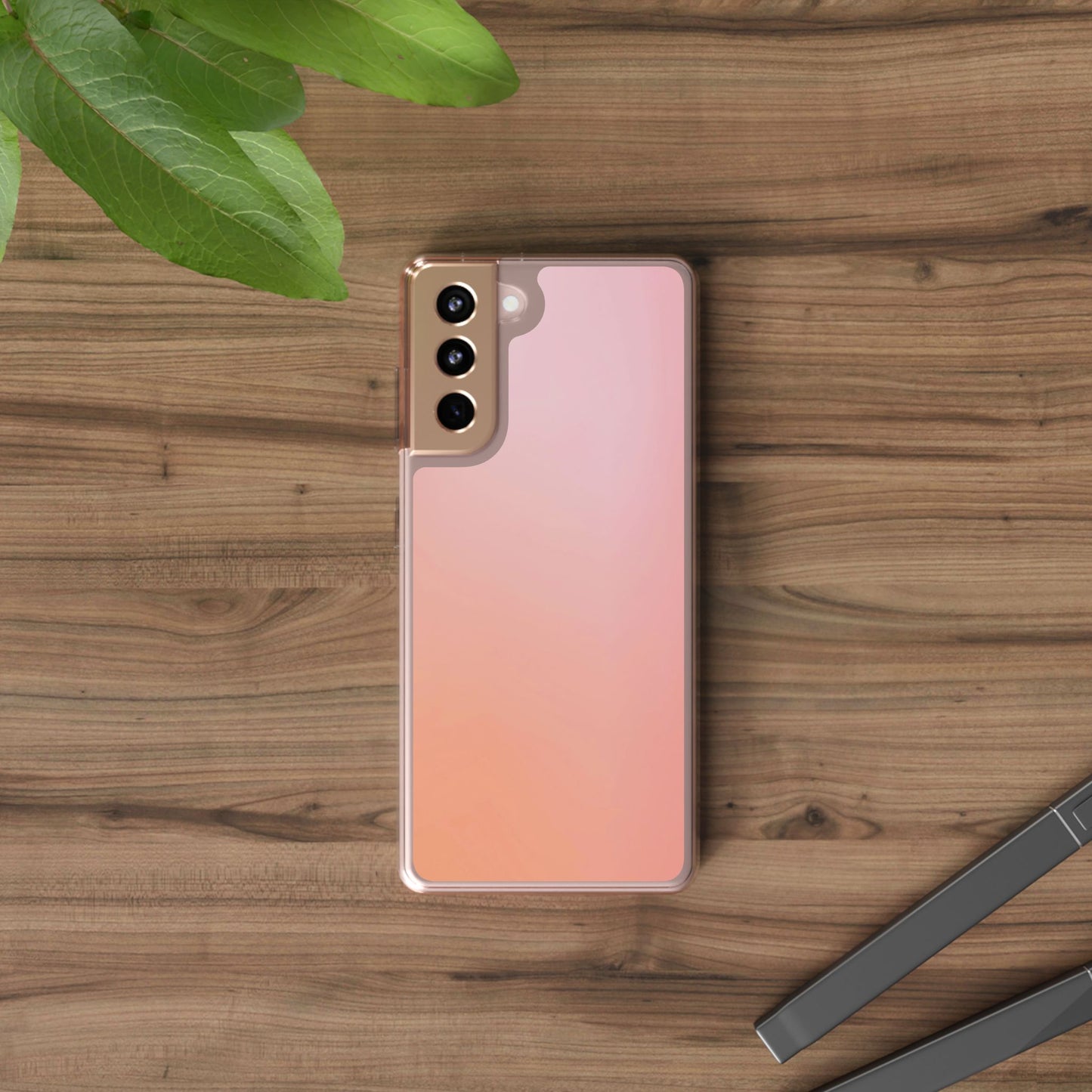 Clear Phone Case – Peachy Calm