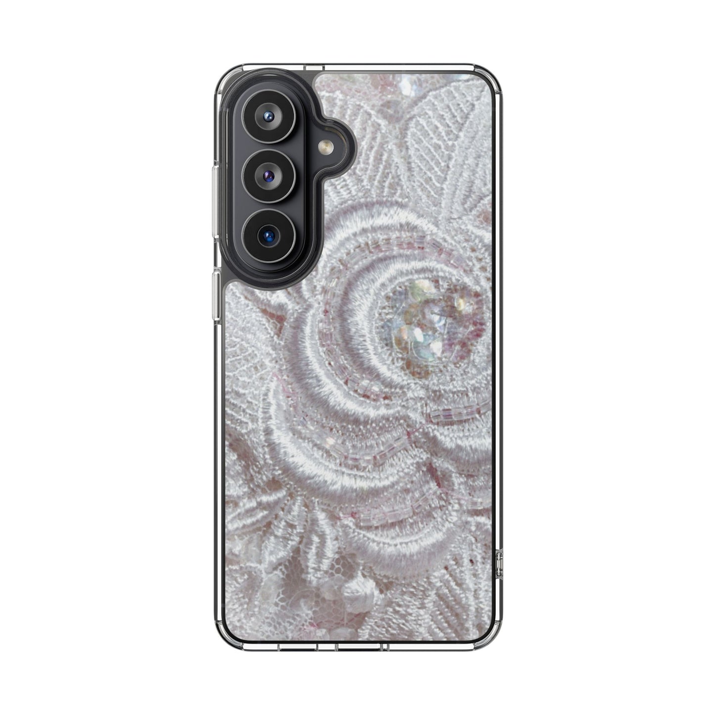 Clear Phone Case – Lace Veil