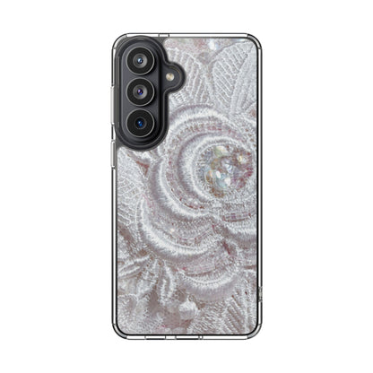 Clear Phone Case – Lace Veil