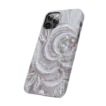 Slim Phone Case – Lace Veil
