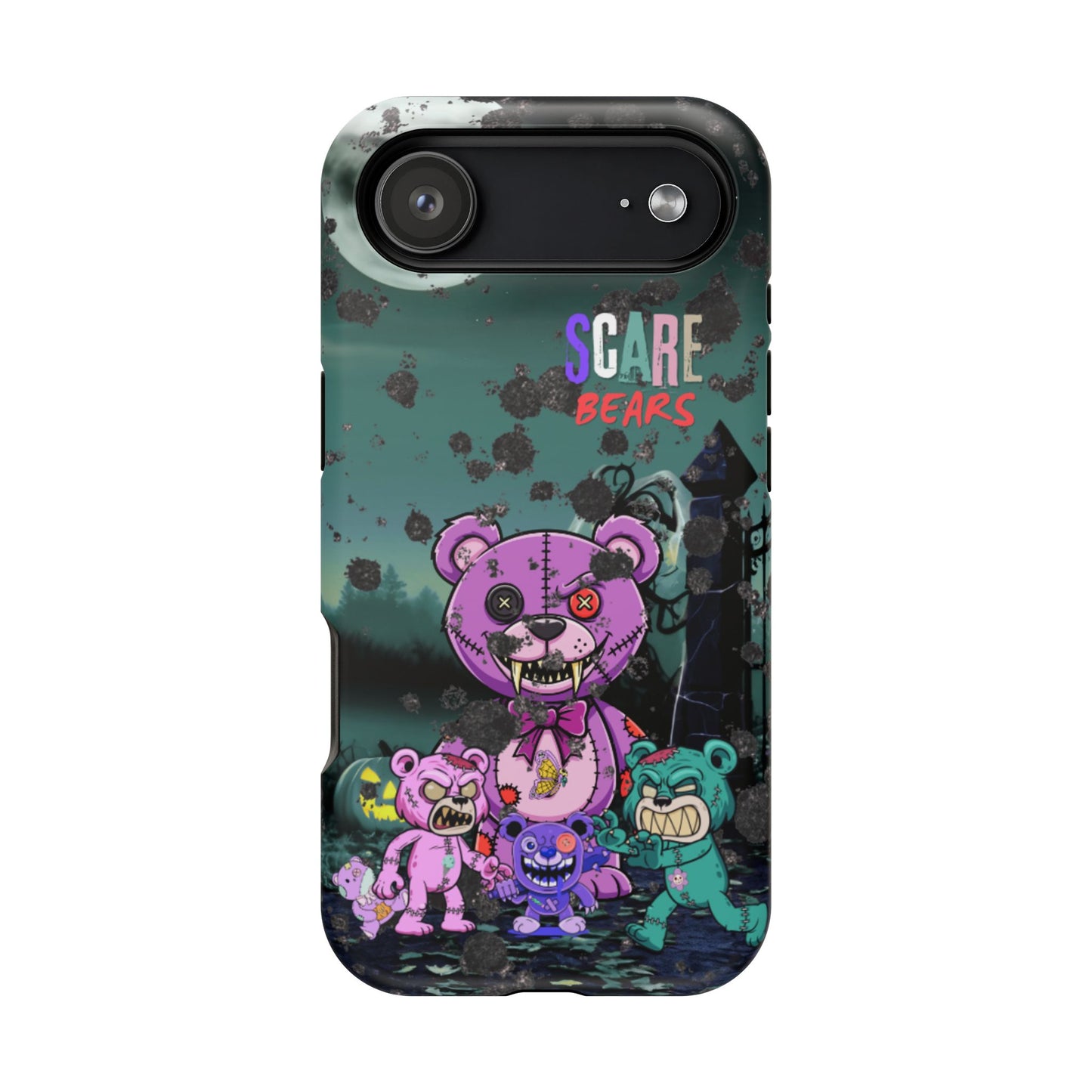 Wireless-Charging Compatible Case – Scare Bears