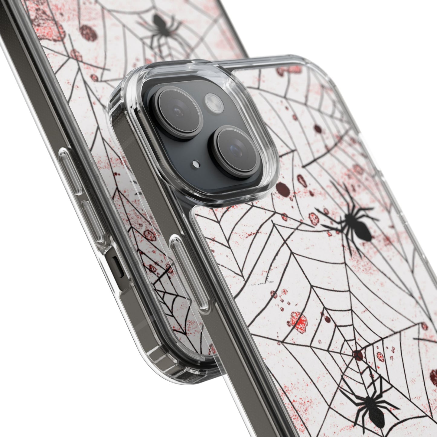 Clear Phone Case – Blood Web