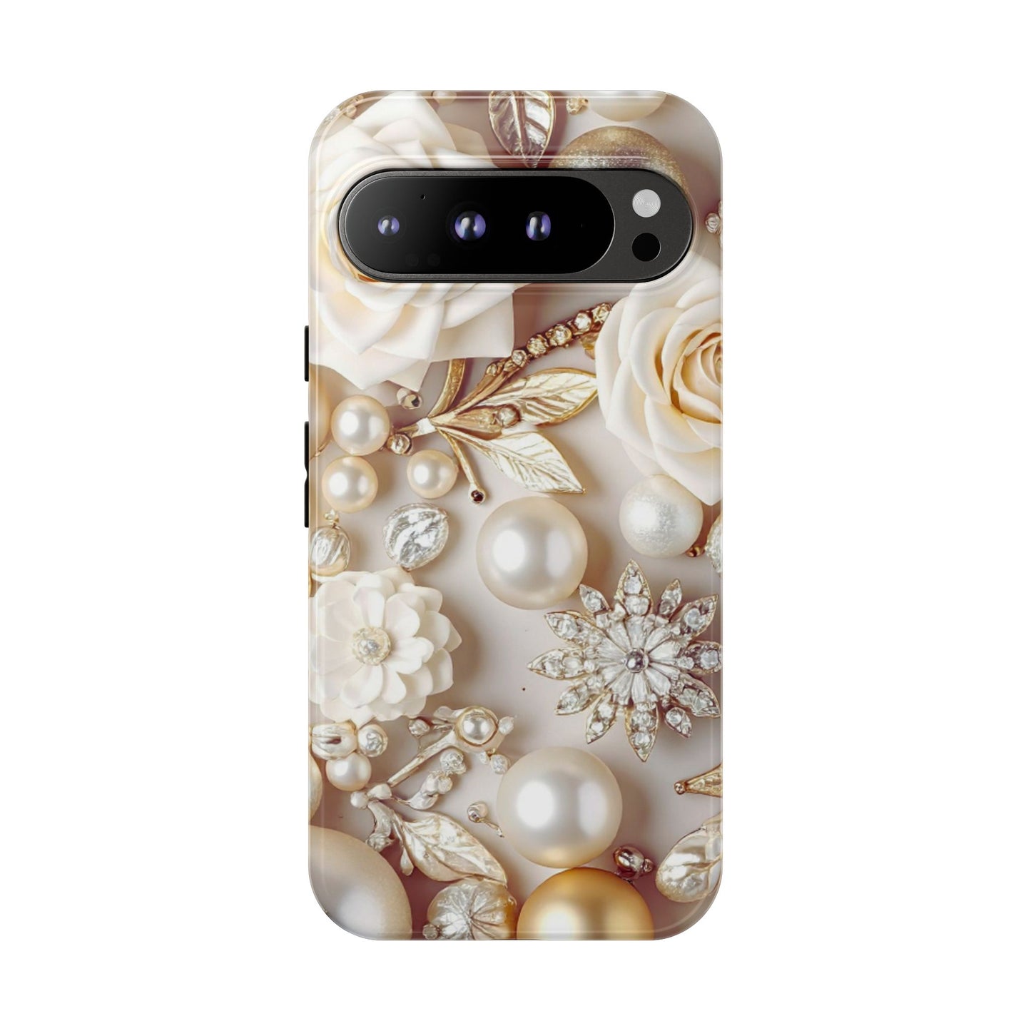 Protective Phone Case – Ivory Opulence