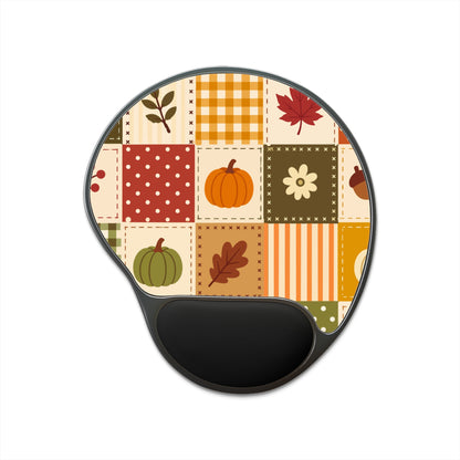 Ergonomic Mouse Pad – Harvest Stitch