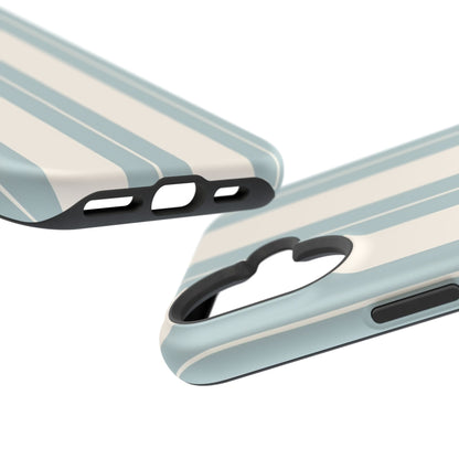 Impact-Resistant Phone Case – Coastal Stripe