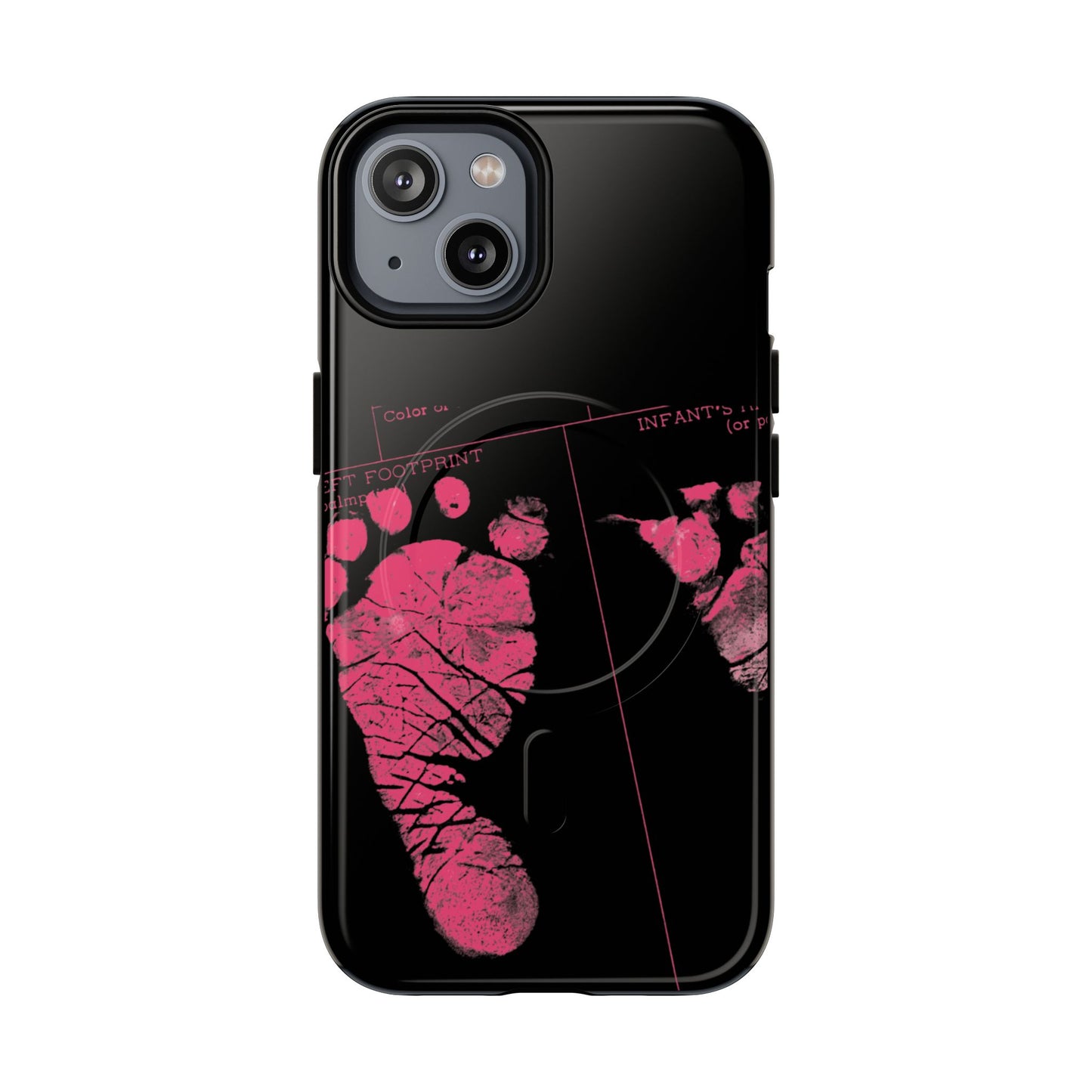 Protective Magnetic Phone Case – Mom’s Little Pink Footprints