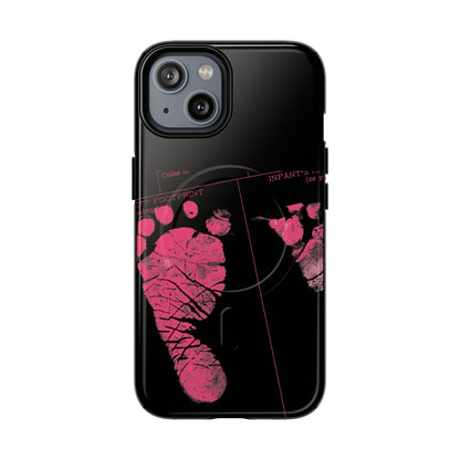 Protective Magnetic Phone Case – Mom’s Little Pink Footprints