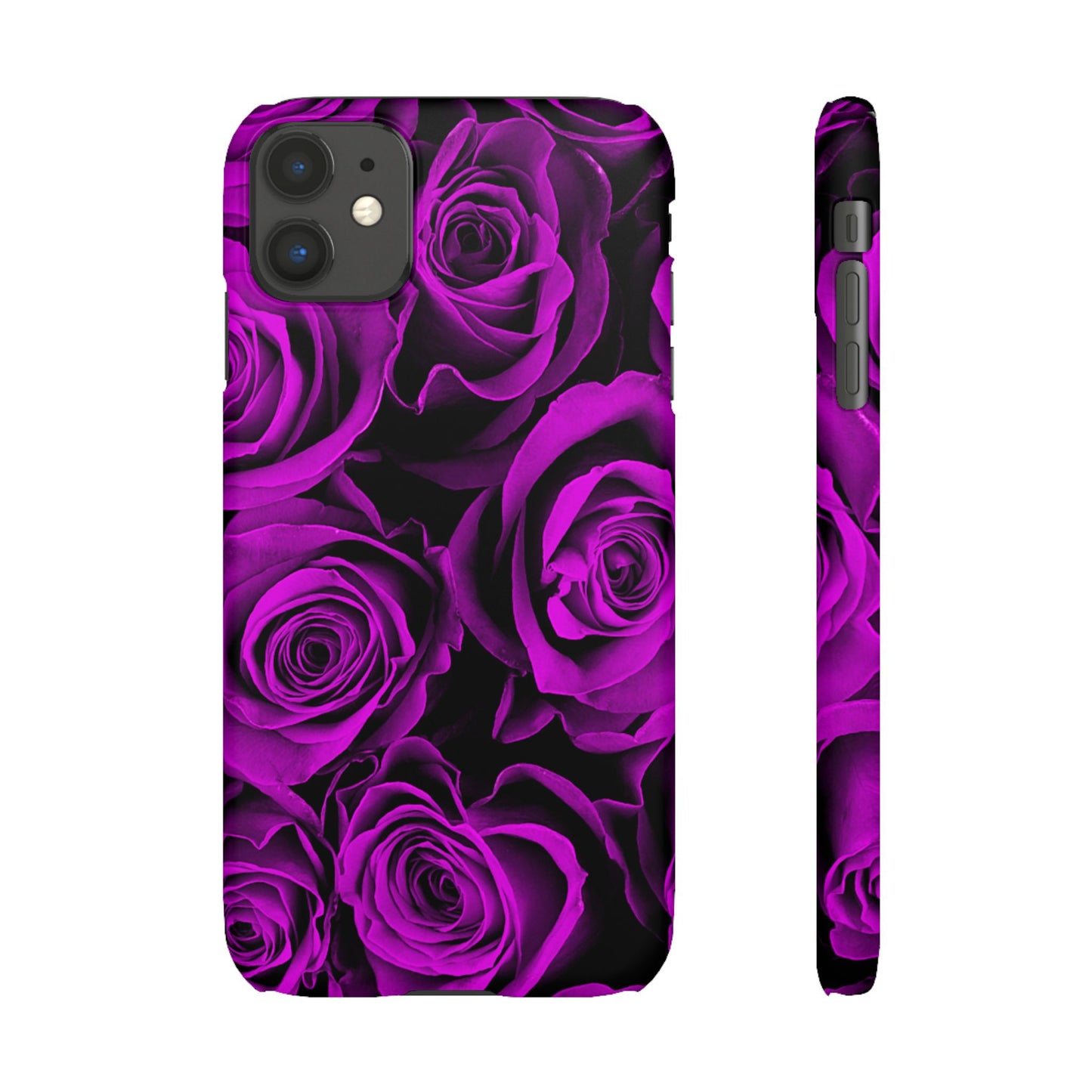 Snap Phone Case – Amethyst Roses