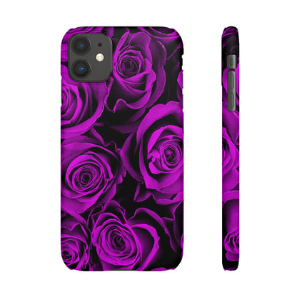 Snap Phone Case – Amethyst Roses