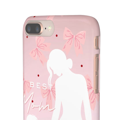 Snap Phone Case – Best Mom: My Little Girl