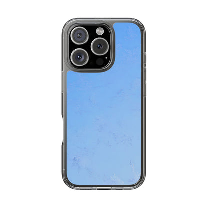 Clear Phone Case – Azure Fade