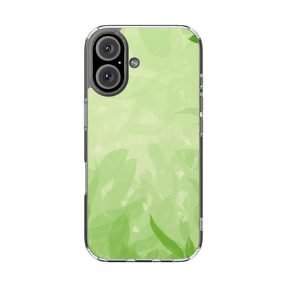 Clear Phone Case – Leaf Echo