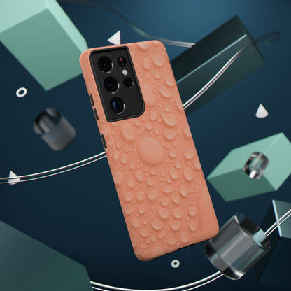 Impact-Resistant Phone Case – Apricot Rain