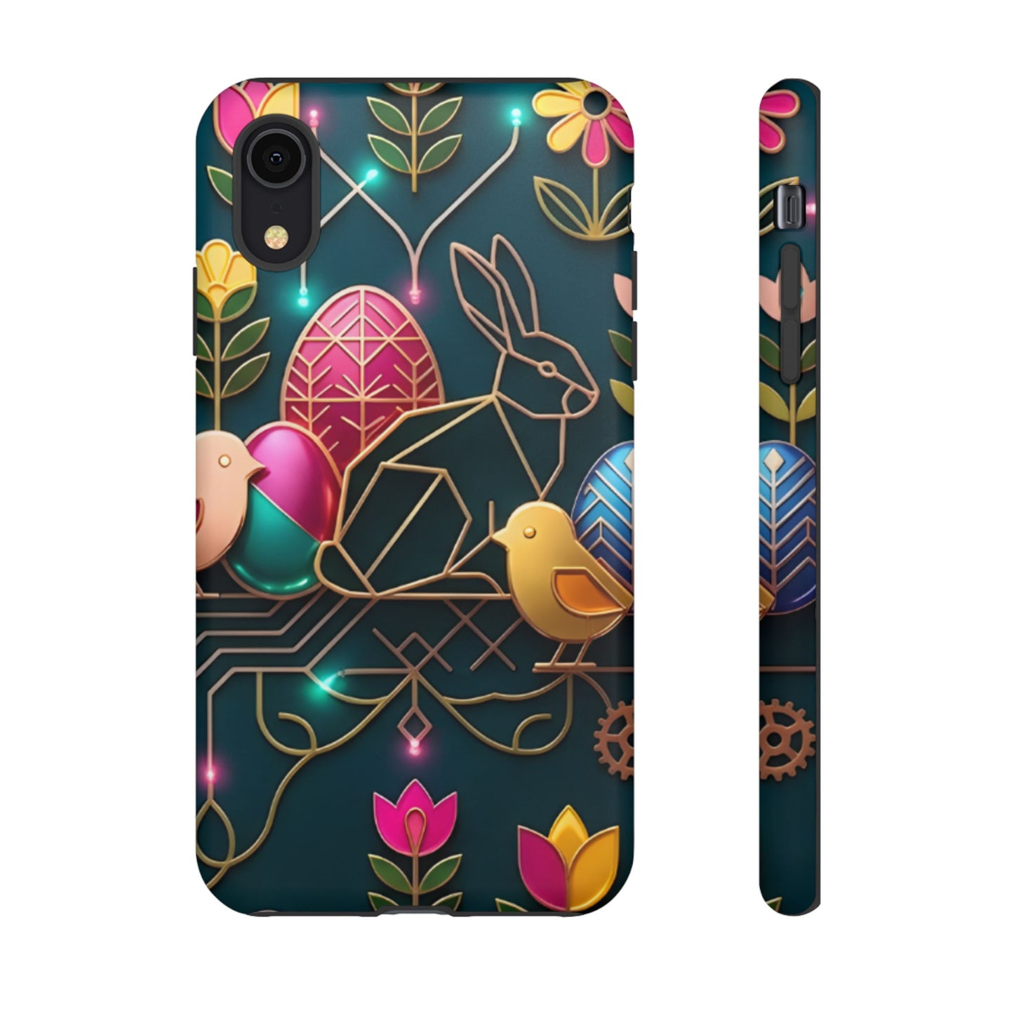 Protective Phone Case – Jeweled Garden
