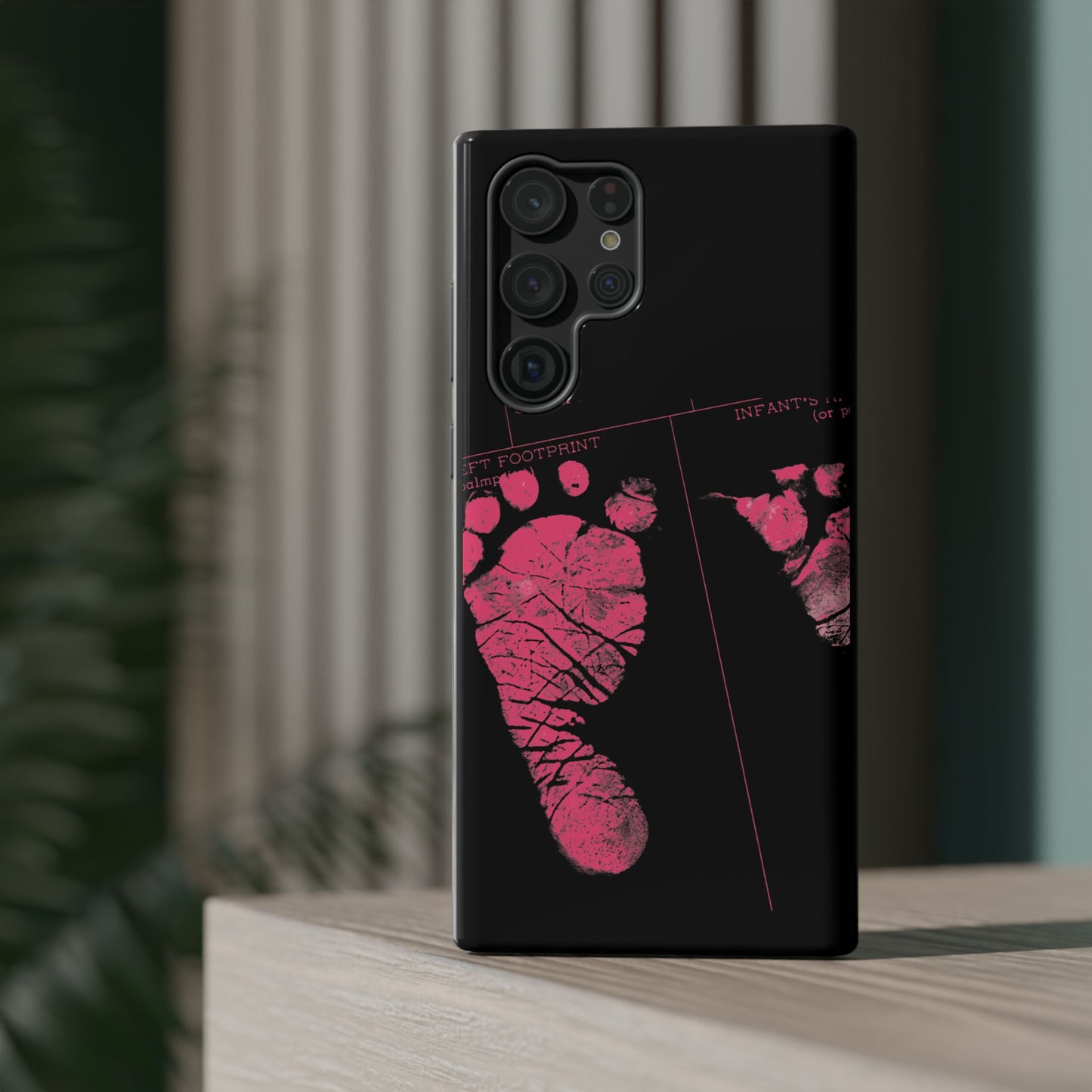 Wireless-Charging Compatible Case – Mom’s Little Pink Footprints