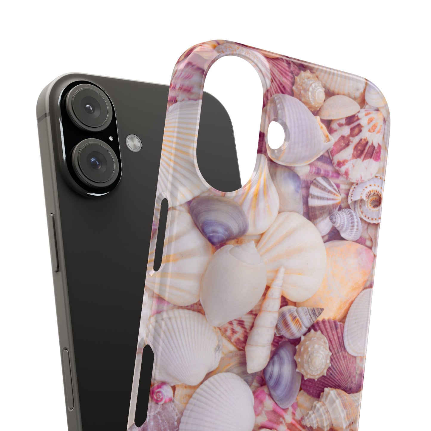Slim Phone Case – Shell Scatter