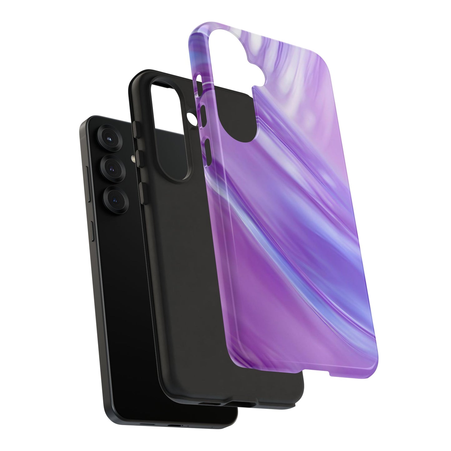 Protective Phone Case – Lavender Wave