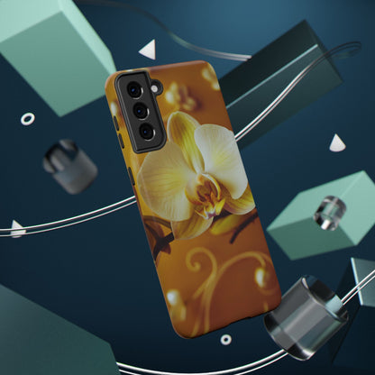 Protective Phone Case – Amber Orchid