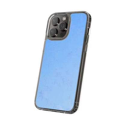 Clear Phone Case – Azure Fade