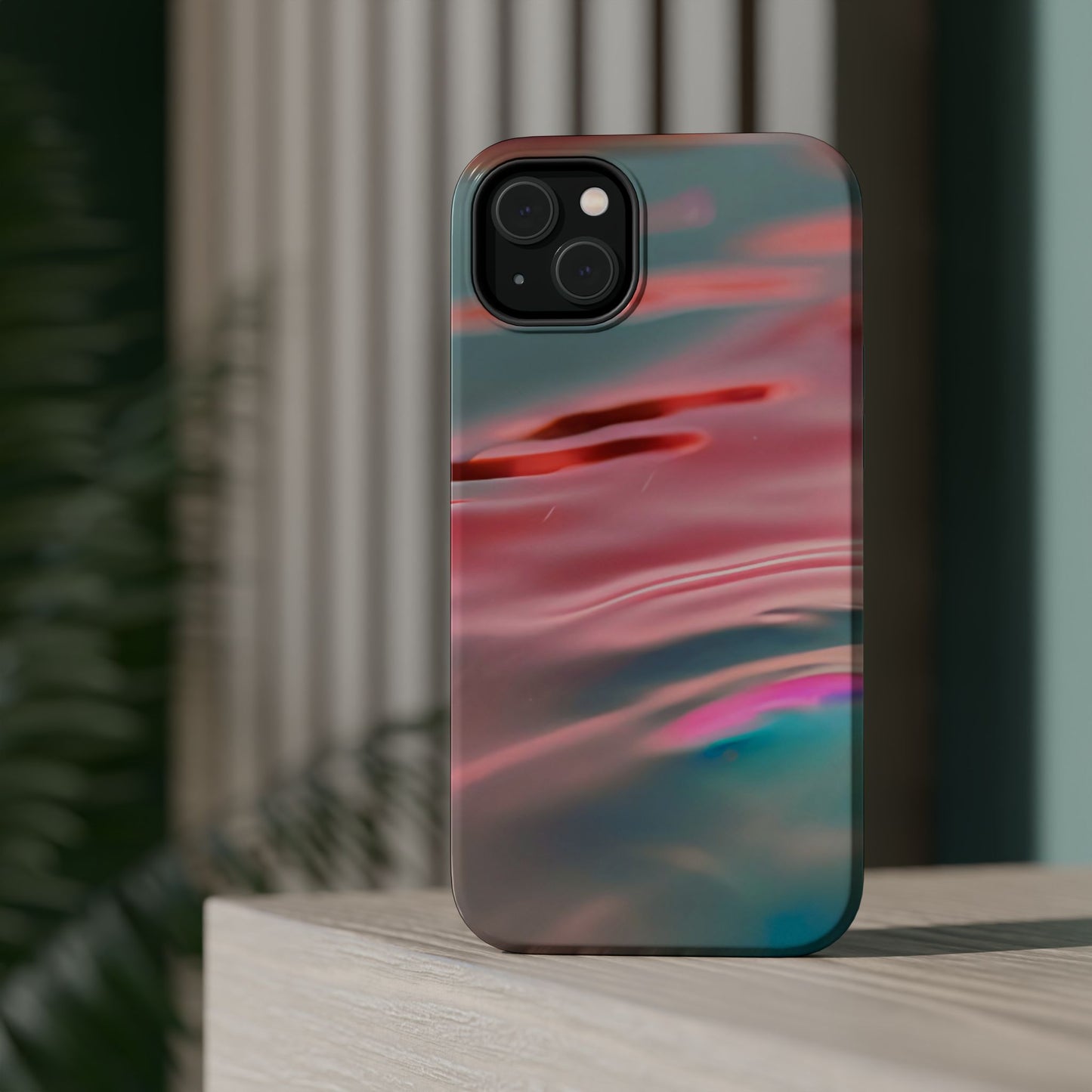 Wireless-Charging Compatible Case – Liquid Sunset