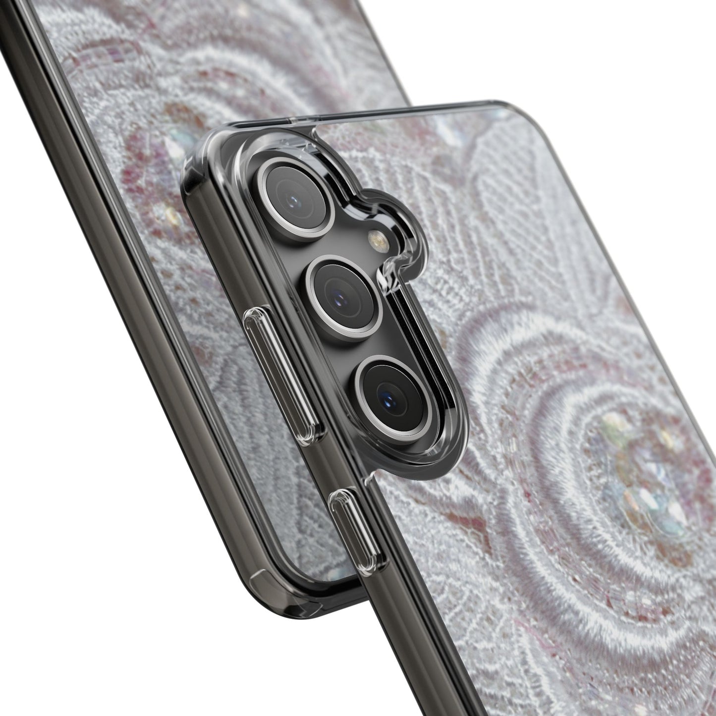 Clear Phone Case – Lace Veil