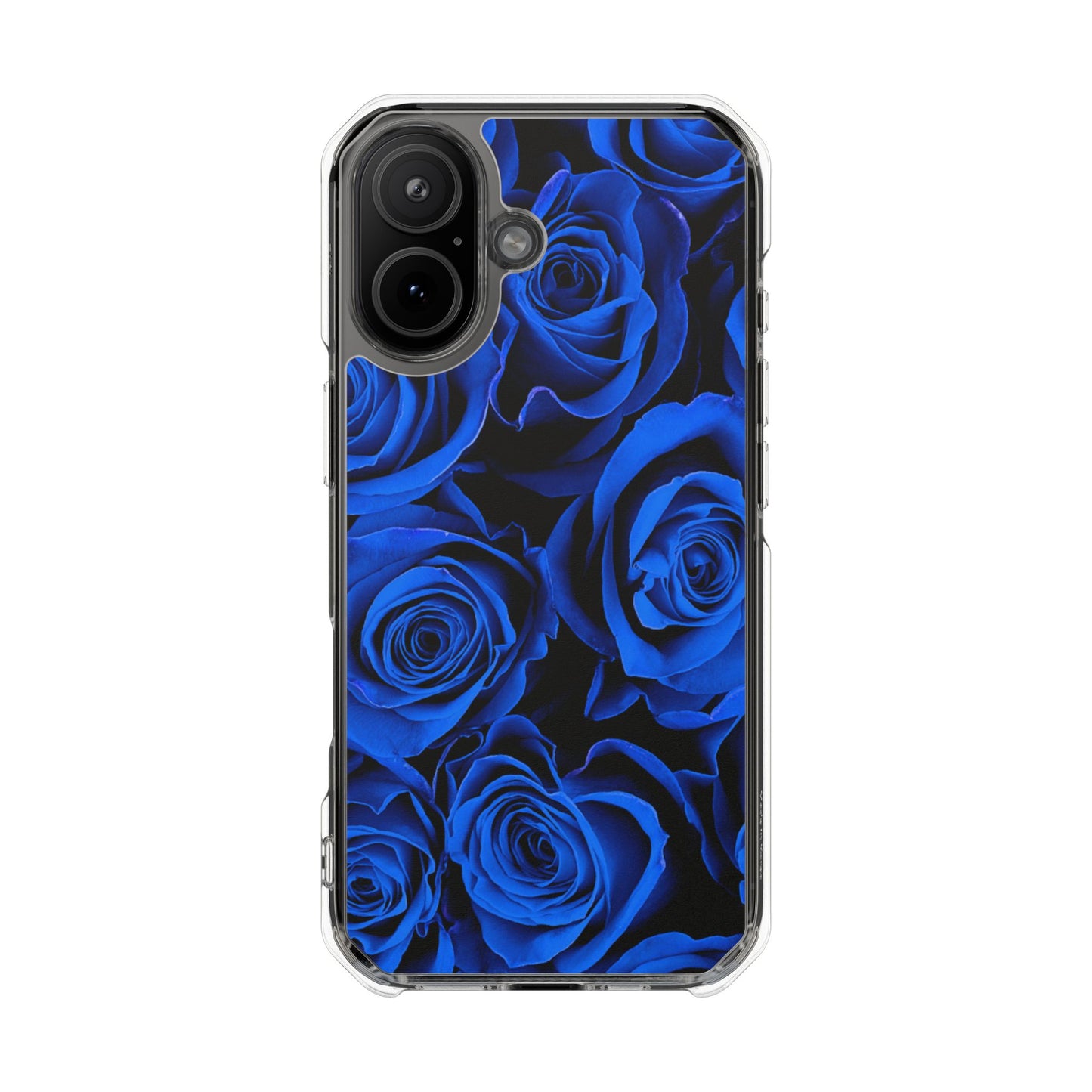 Clear Magnetic Phone Case – Midnight Bloom