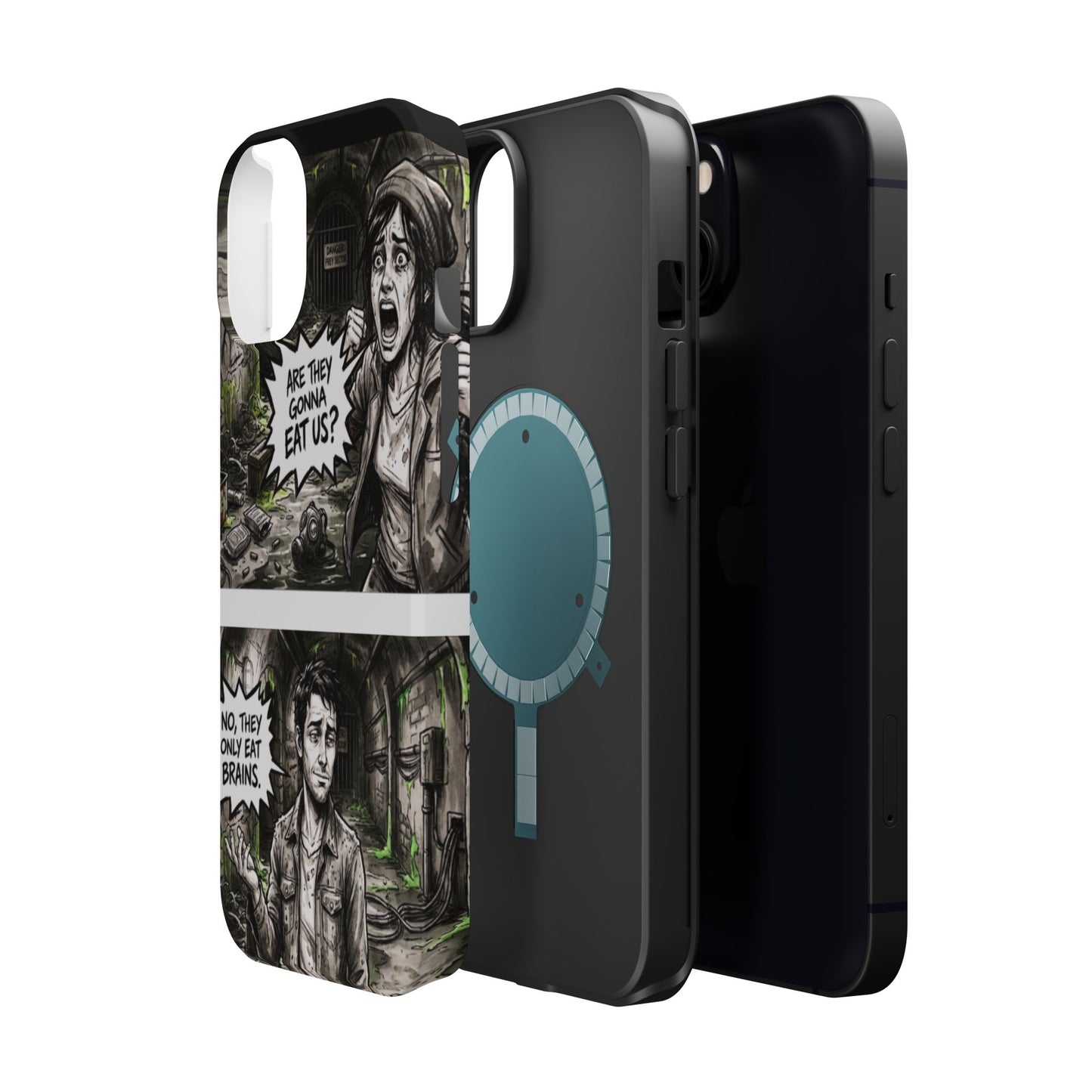 Wireless-Charging Compatible Case – Brains Only