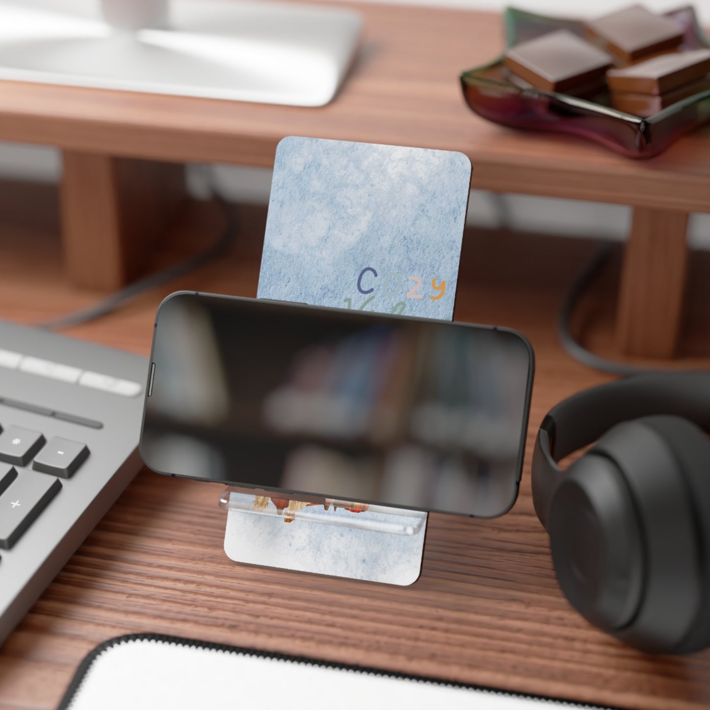 Phone Stand – Cozy Vibes