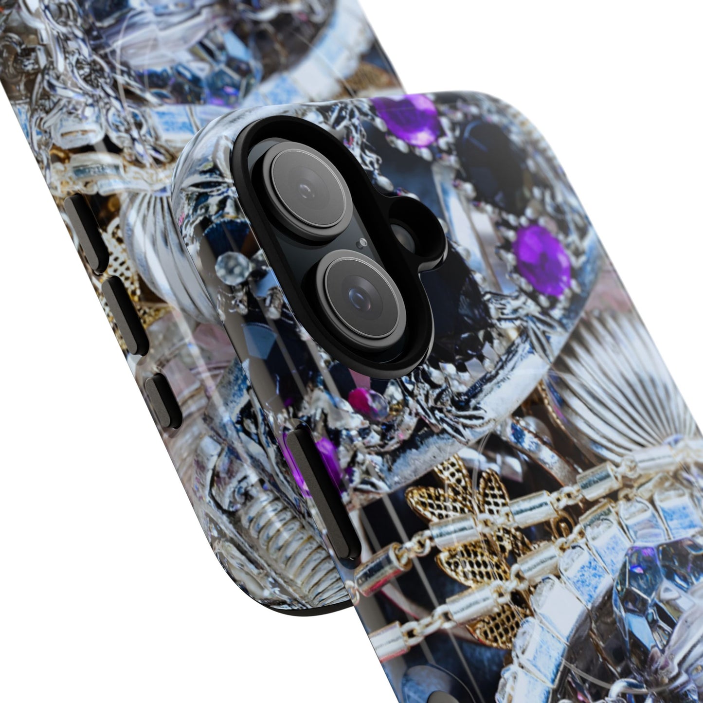 Protective Magnetic Phone Case – Chrome Jewel