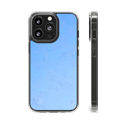 Clear Phone Case – Azure Fade