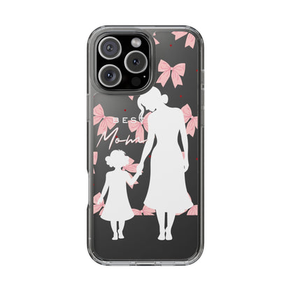 Clear Phone Case – Best Mom: My Little Girl