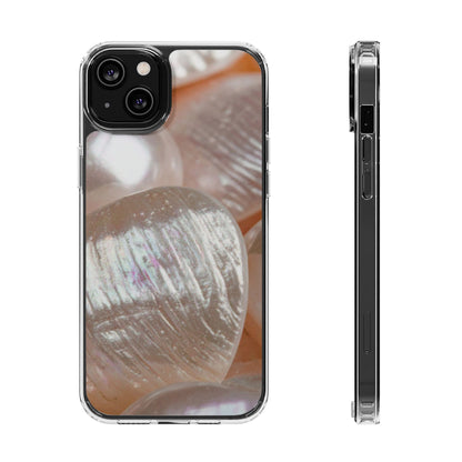 Clear Magnetic Phone Case – Blush Pearl