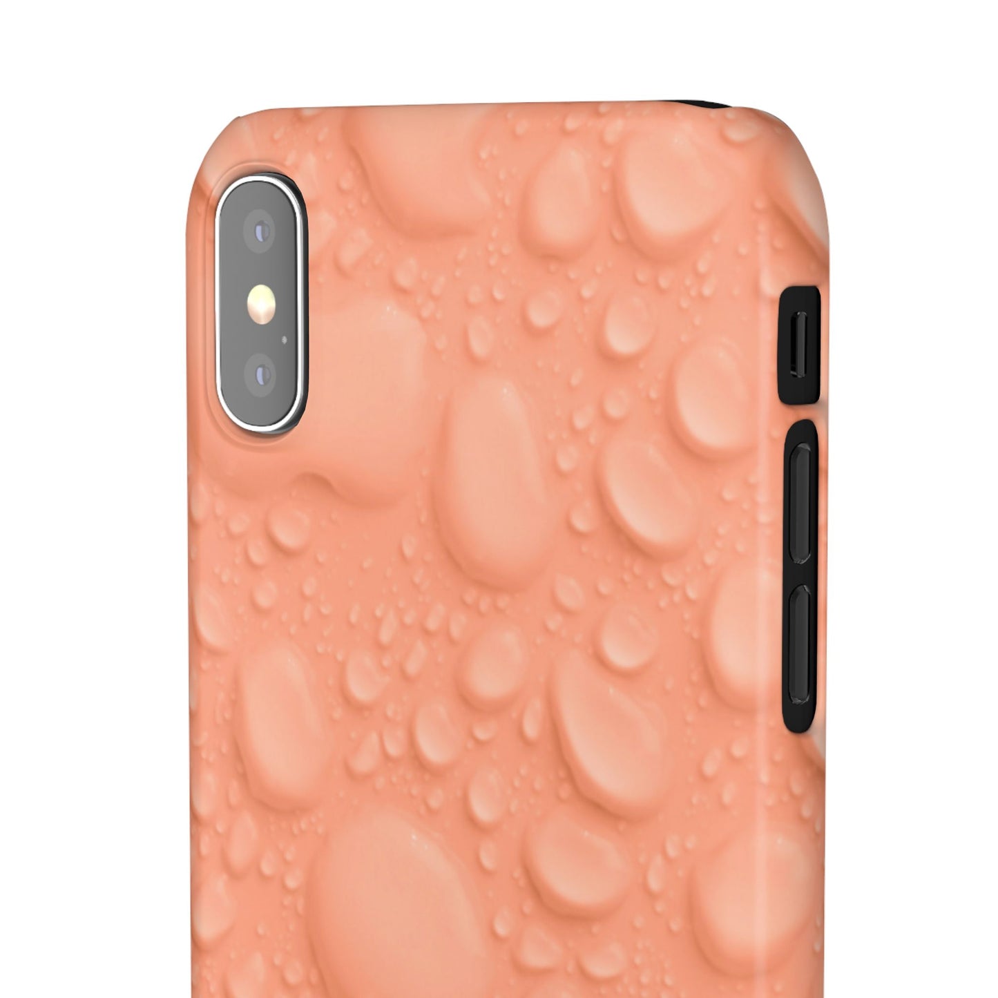 Snap Phone Case – Apricot Rain