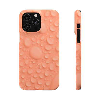 Snap Phone Case – Apricot Rain