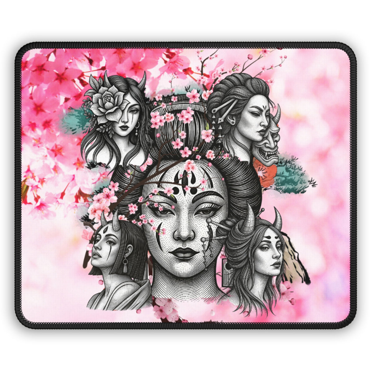 Gaming Mouse Pad – Blossom & Thorn