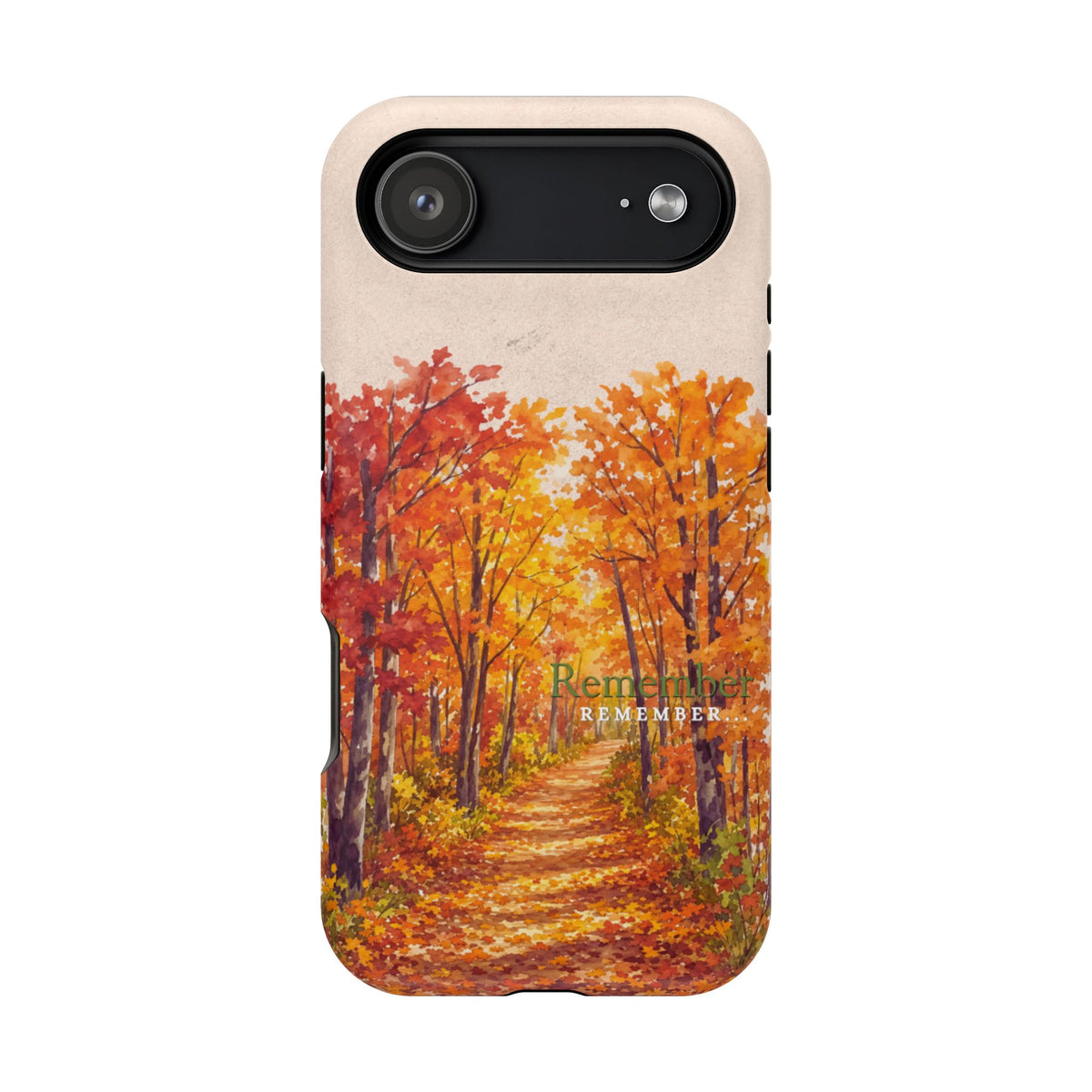 Wireless-Charging Compatible Case – Autumn Remembered – Compatible with iPhone 13–17 & Samsung Galaxy S25–S26 Series