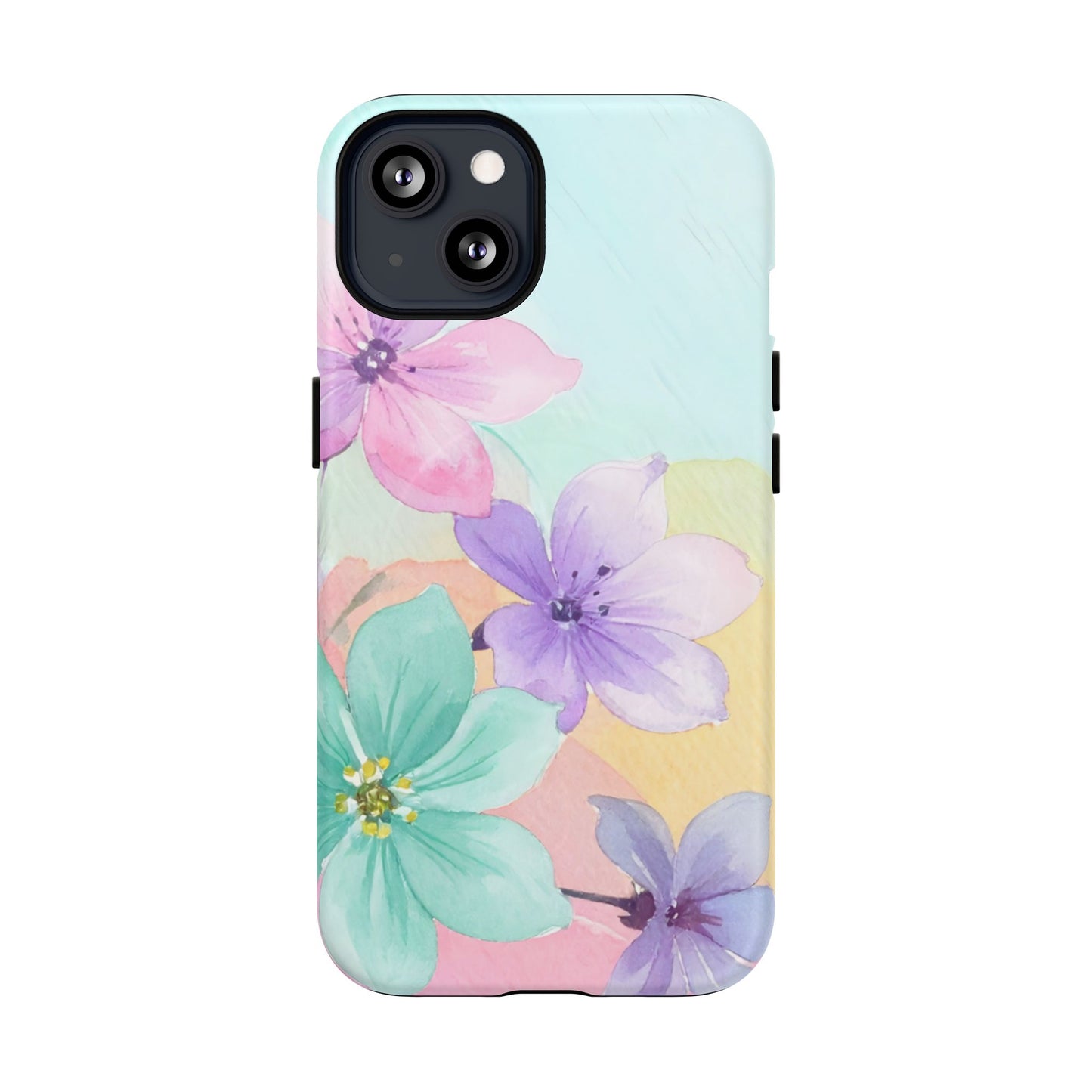 Protective Phone Case – Water Petal